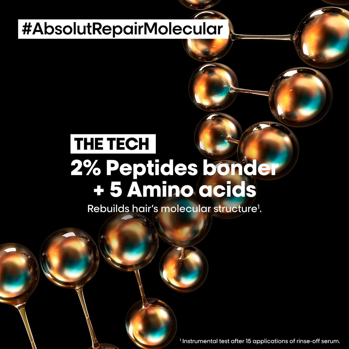 L'Oréal Professionnel Absolut Repair Molecular Shampoo detail
