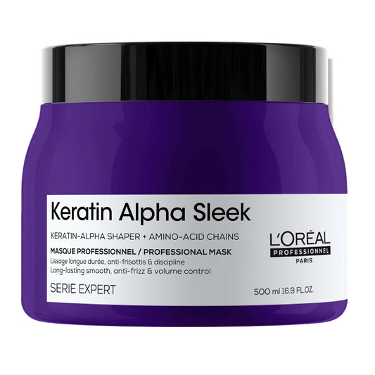 L'Oreal Professional Keratin Alpha Sleek Hair Mask 500ml