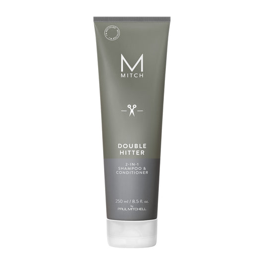 Paul Mitchell Mitch Double Hitter 2-in-1 Shampoo and Conditioner 250ml
