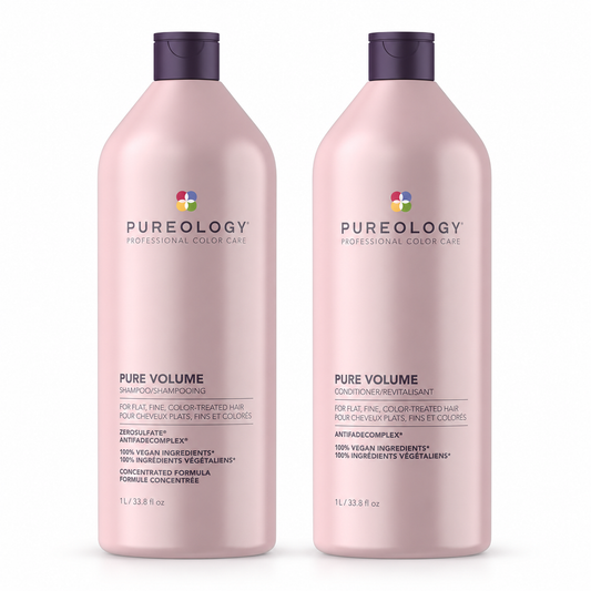 Pureology Pure Volume Shampoo & Conditioner Duo 2 x 1000ml — all included products